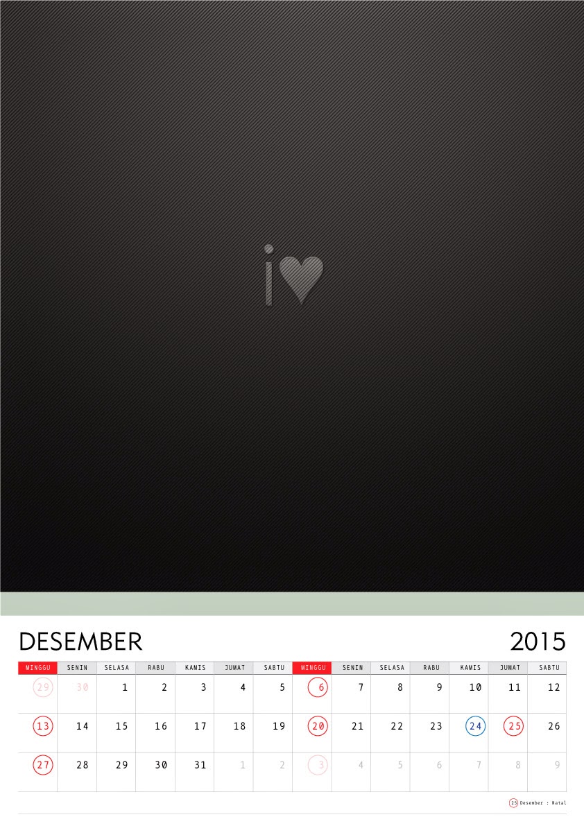 Desember - Kalender 2015