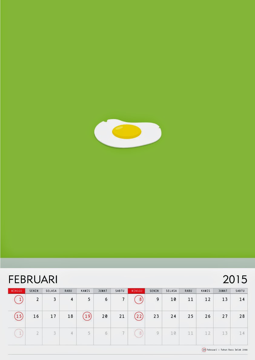Februari - Kalender 2015