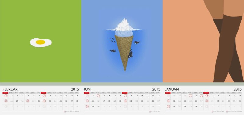 Desain Kalender 2015 - Ruang Logo