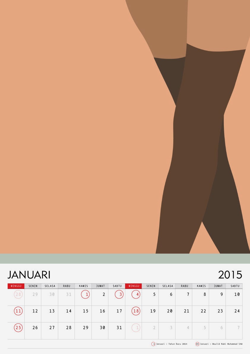 Januari - Kalender 2015