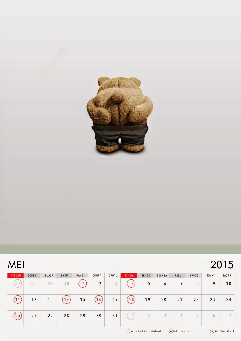 Mei - Kalender 2015