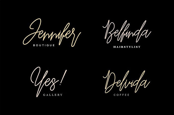 Befindisa free fonts - Ruang Logo