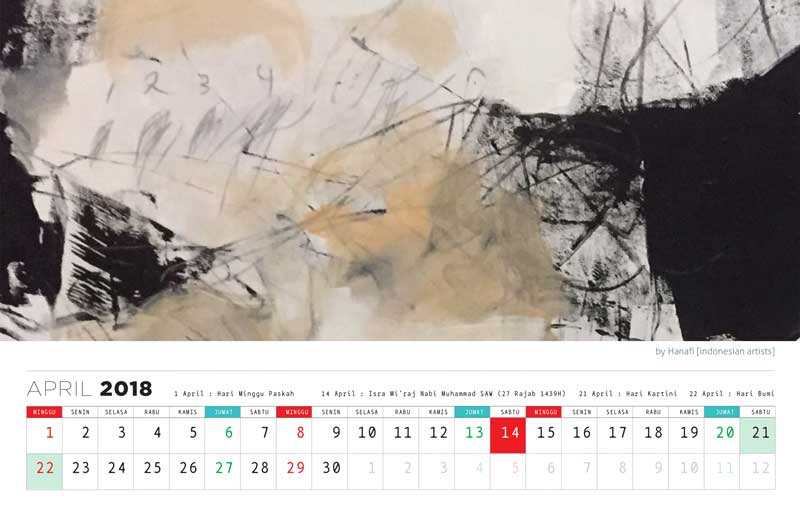 April_Desain Kalender 2018 - Ruang Logo