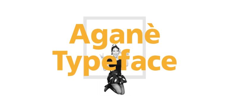 Aganè Free font | Download