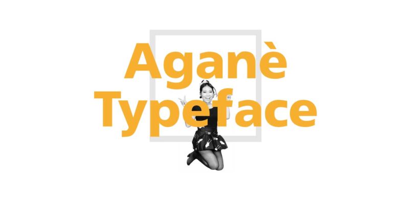 Aganè Free font | Download