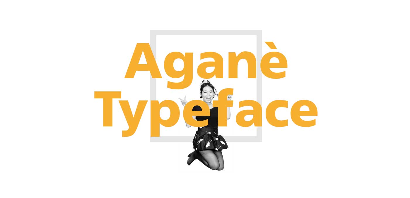 Aganè Free font | Download
