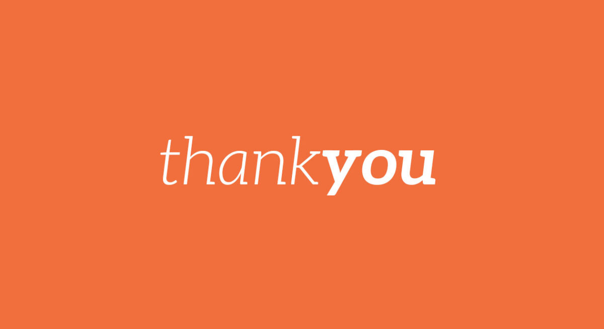 Aleo Slab Typeface - Thank You