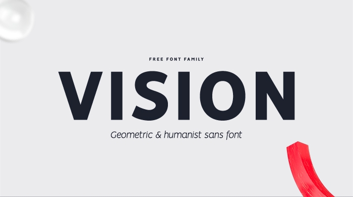 Vision Free Fonts - Ruang Logo