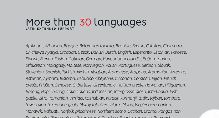 Vision Free Fonts More than 30 languages, Vision Free Fonts - Ruang Logo