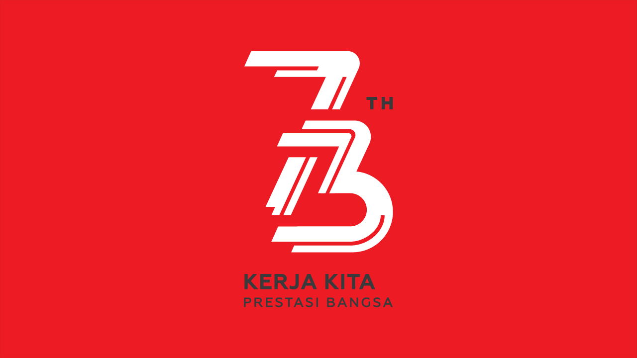 Logo HUT RI ke 73