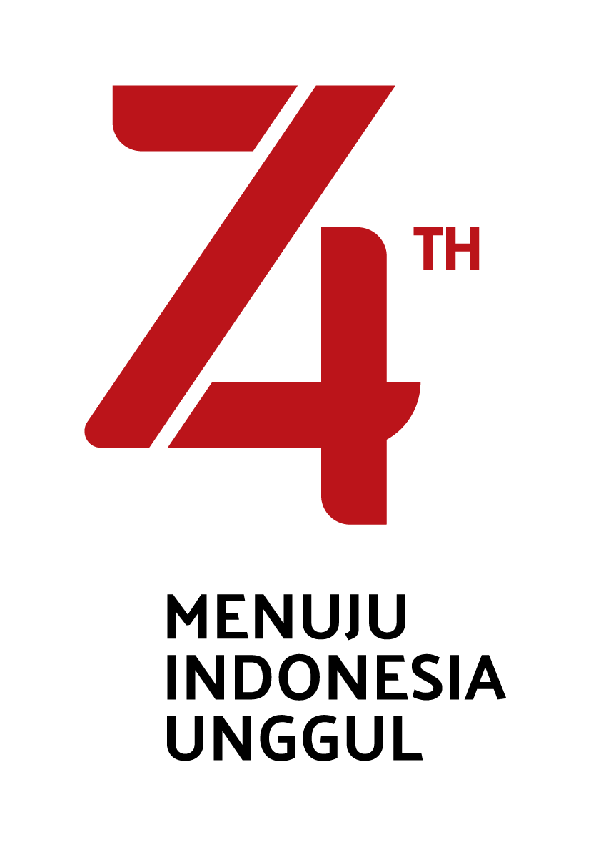 logo Resmi HUT Kemerdekaan RI ke 74 thn 2019 png
