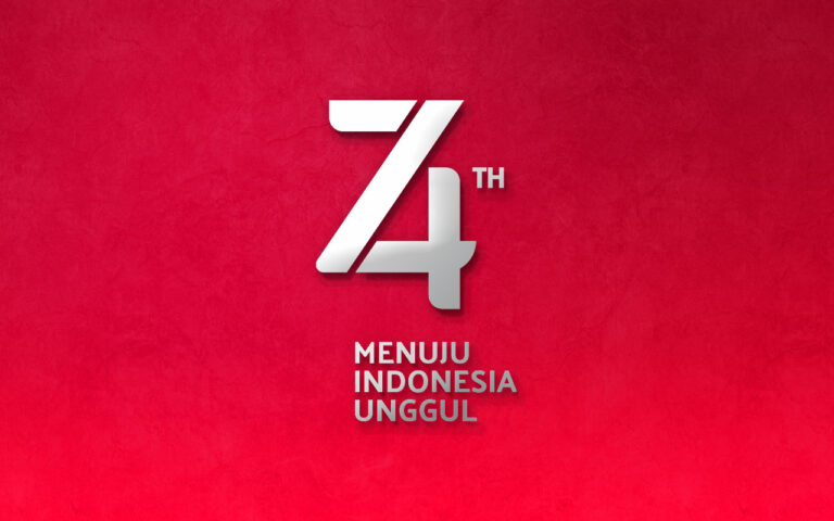 Logo HUT RI ke 74