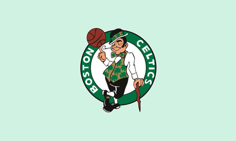 Boston celtics baskettball club ruang logo