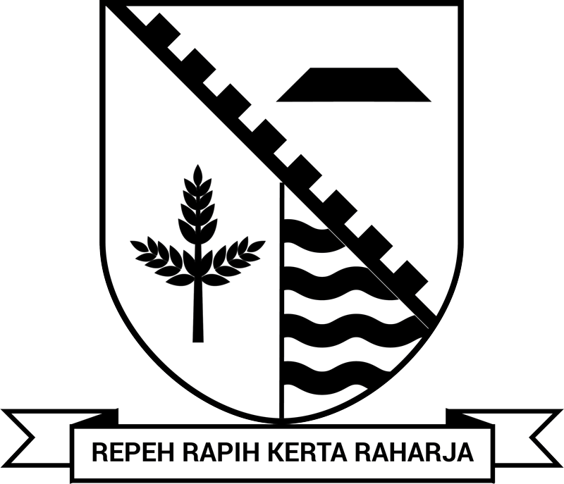 Lambang Kabupaten Bandung Jawa Barat Lambang Kabupaten Bandung Jawa Barat hitam putih