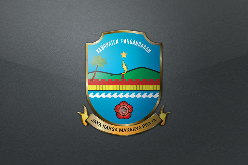Lambang Kabupaten Pangandaran Jawa Barat - Ruang Logo