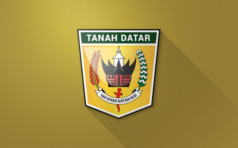 Lambang kabupaten tanah datar sumatera barat ruang logo featured images