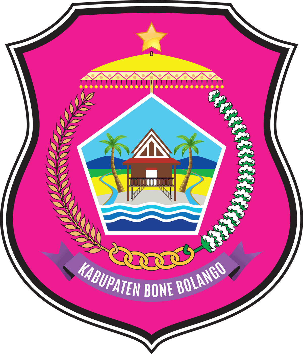 Lambang Kabupaten Bone Bolango Lambang Kabupaten Bone Bolango
