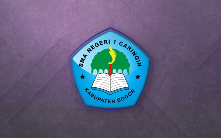 Logo sman 1 caringin kab bogor ruang logo featured image blue