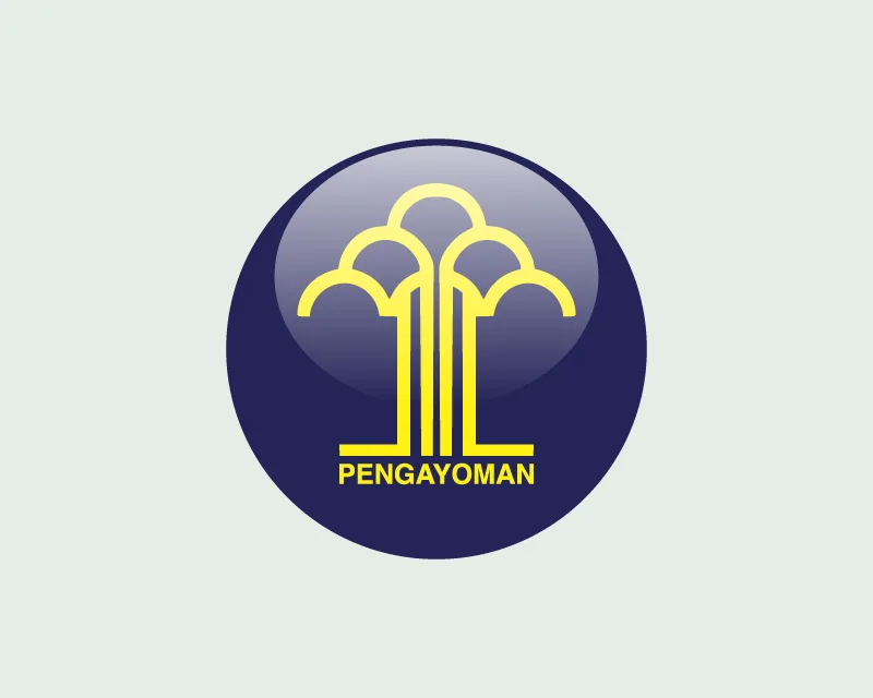 08 lambang kementerian hukum
