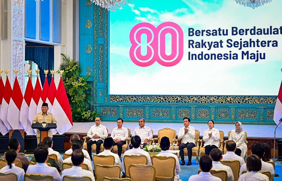 Logo dan tema hut ri ke 80