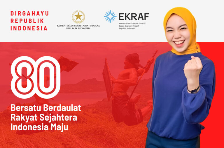 Logo hut ri ke 80 resmi dirilis! ini makna & cara download nya