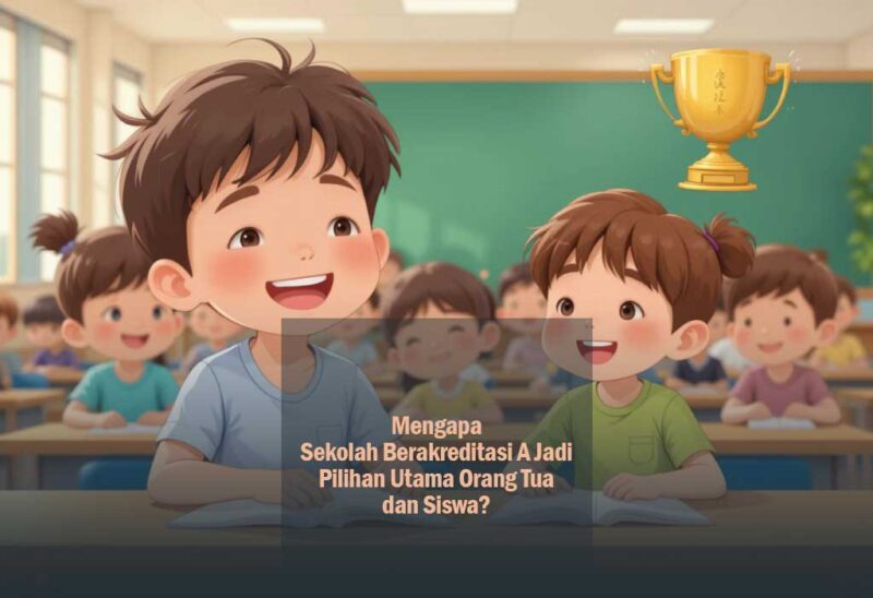 Mengapa sekolah berakreditasi a jadi pilihan utama orang tua dan siswa