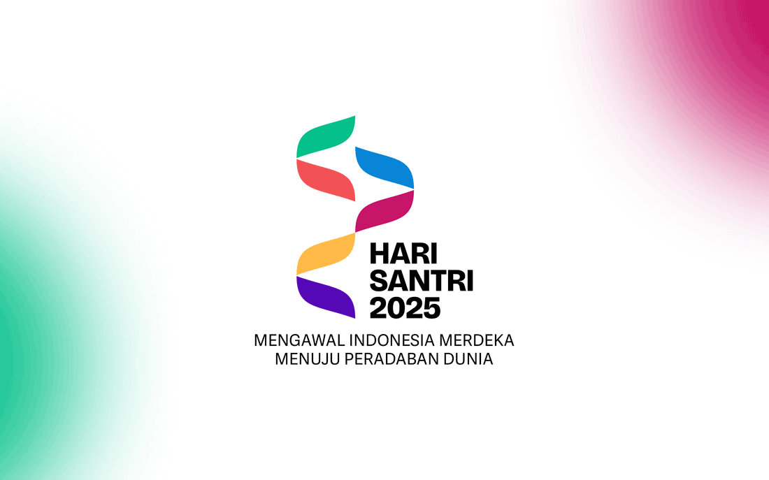 Filosofi logo hari santri 2025 ruang logo