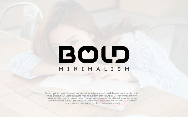 Bold minimalism ruang logo
