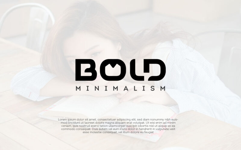 Bold minimalism ruang logo