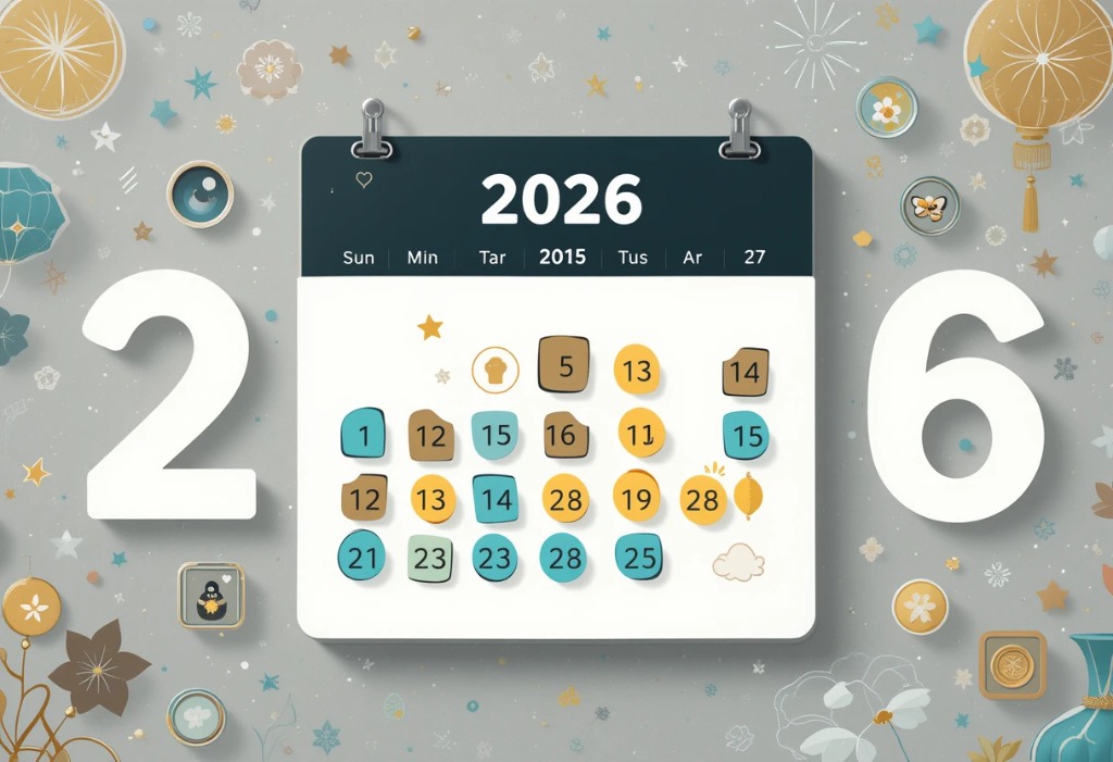 Kalender Indonesia 2026 lengkap dengan hari libur dan cuti bersama