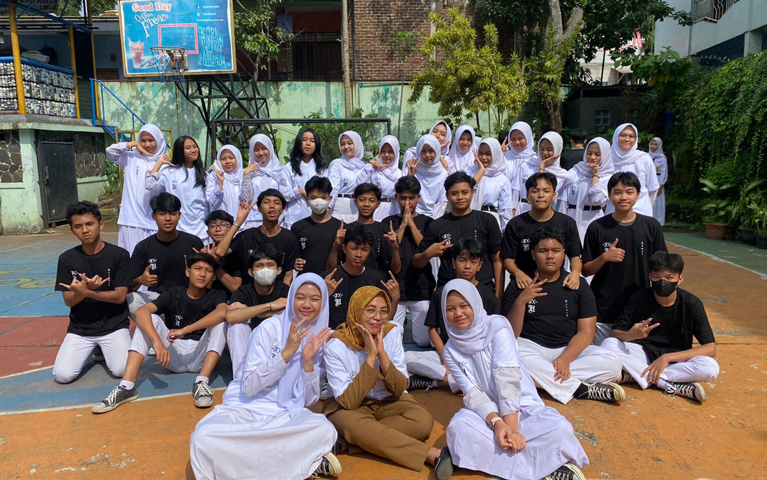 Siswa siswi smpn 34 bandung