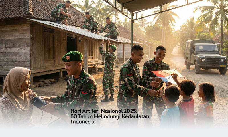 Hari Artileri Nasional 2025. 80 Tahun Melindungi Kedaulatan Indonesia featured images ruang tulis