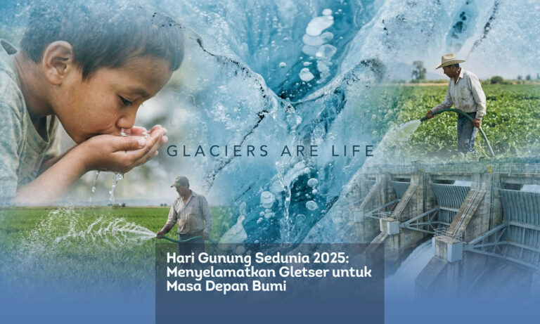 Hari Gunung Sedunia 2025. Menyelamatkan Gletser untuk Masa Depan Bumi featured images ruang tulis