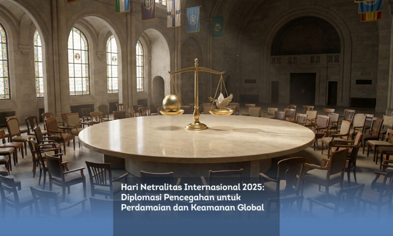 Hari Netralitas Internasional 2025. Diplomasi Pencegahan untuk Perdamaian dan Keamanan Global featured images ruang tulis