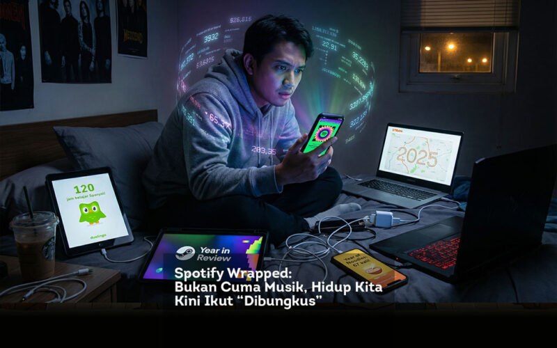 Spotify Wrapped, Bukan Cuma Musik, Hidup Kita Kini Ikut Dibungkus