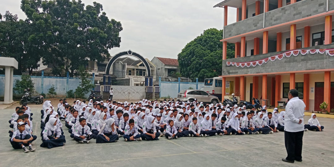 Suasana di SMPN 59 Bandung